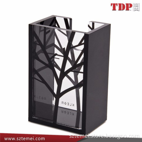 beautiful decorative acrylic pen holder,Hot sale acrylic pen holder,Hot Sell Office Stationery Desk Organiser Letter holder